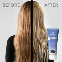 Josh Wood Colour Josh Wood Hair Gloss (Icy Blonde) - Semi-permanent gloss refreshes and conditions hair colour - Removes brassy tones - Lasts up to 6 washes - 100% Vegan - Cream (100ml)