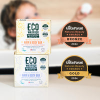 Little Soap Company Eco Warrior Baby & Child 2-in-1 Hair & Body Bar, Orange Blossom, Vegan, 50g