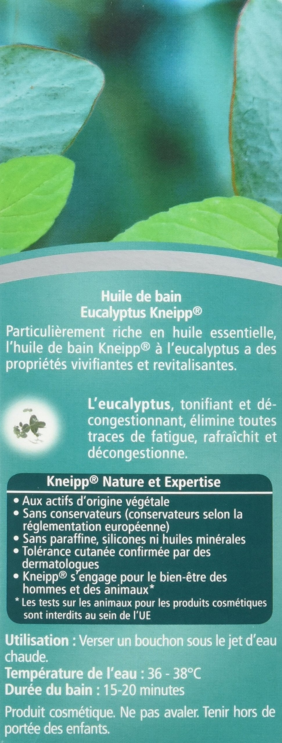 Kneipp Bath Oil Eucalyptus 100ml
