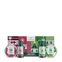 The Body Shop 4 Piece set Sweets Treats Pear and Cherry Essential Gift Body Butter 50ml Shower gel 60ml