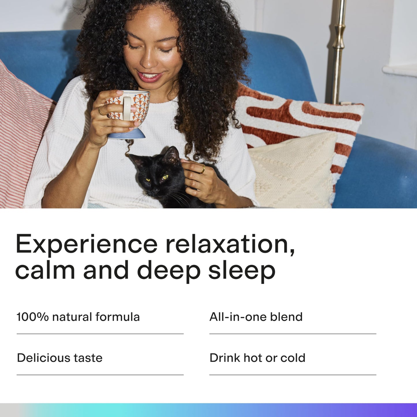 Space Goods Spacegoods Astro Dust 240g ℮, 30 Servings, Contains Magnesium and Ashwagandha, Relax Unwind & Sleep Deeply, Soothe Body & Mind, Chai Flavour