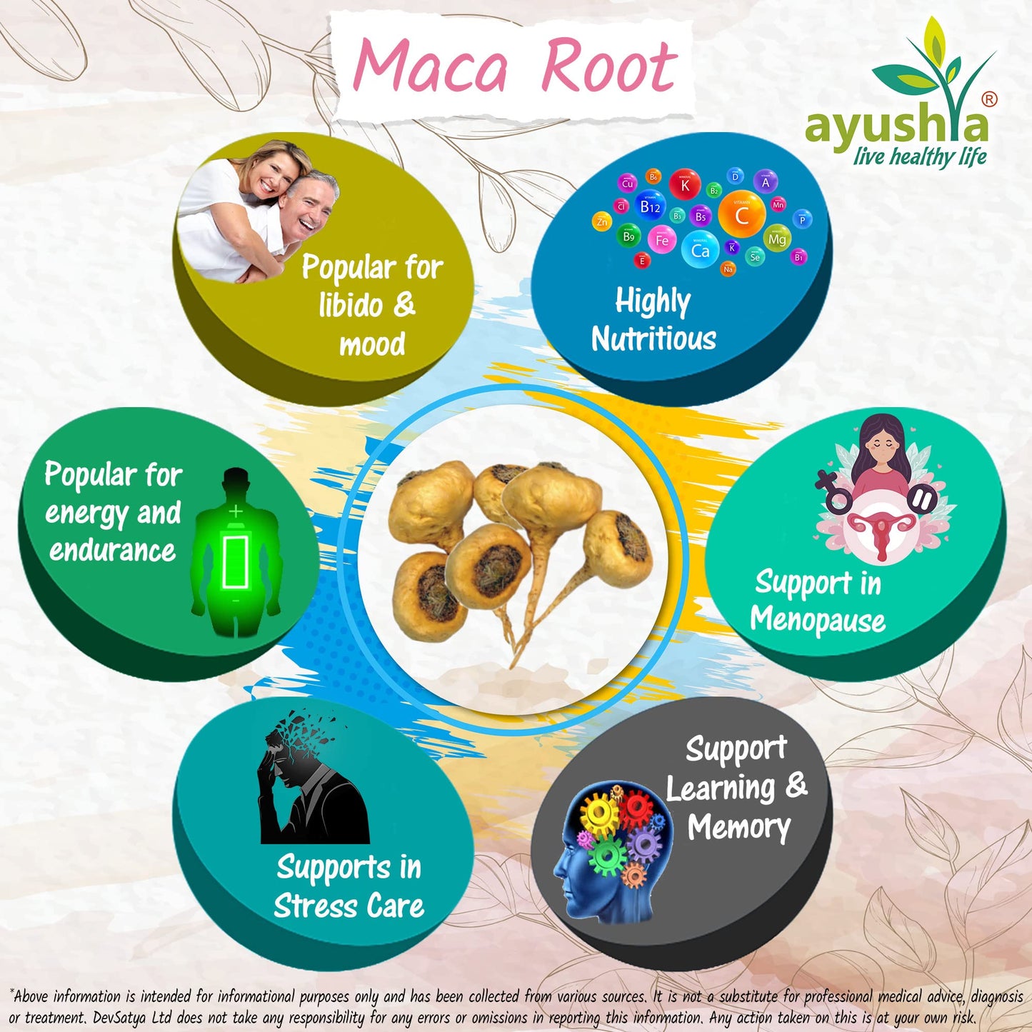 Ayushya Maca Root Extract Capsule