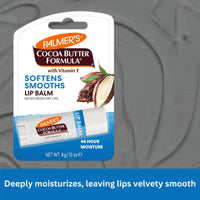 amzuqb packed 2 PACK Moisturizing Cocoa Butter & Coconut Lip Balm Duo with SPF 15 for Chapped, Dry Lips Palmer’s Palmers Cocoa Butter Lip Balm SPF 15, 4g - 2 x 0.3oz - Enriched Vitamin E: Soft, Smooth Lips Bundle