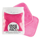 ERASE YOUR FACE Danielle Creations Erase Your Face Eco Friendly Reusable Make Up Remover Cloth in Pink