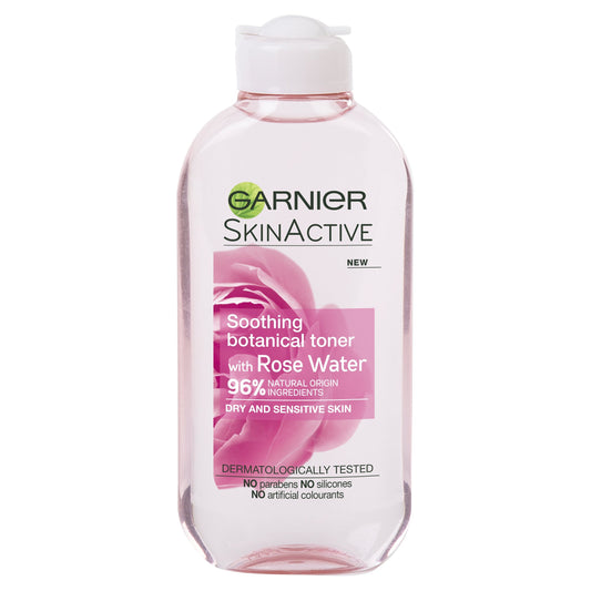 Garnier Naturals Rose Water Toner, 200 ml