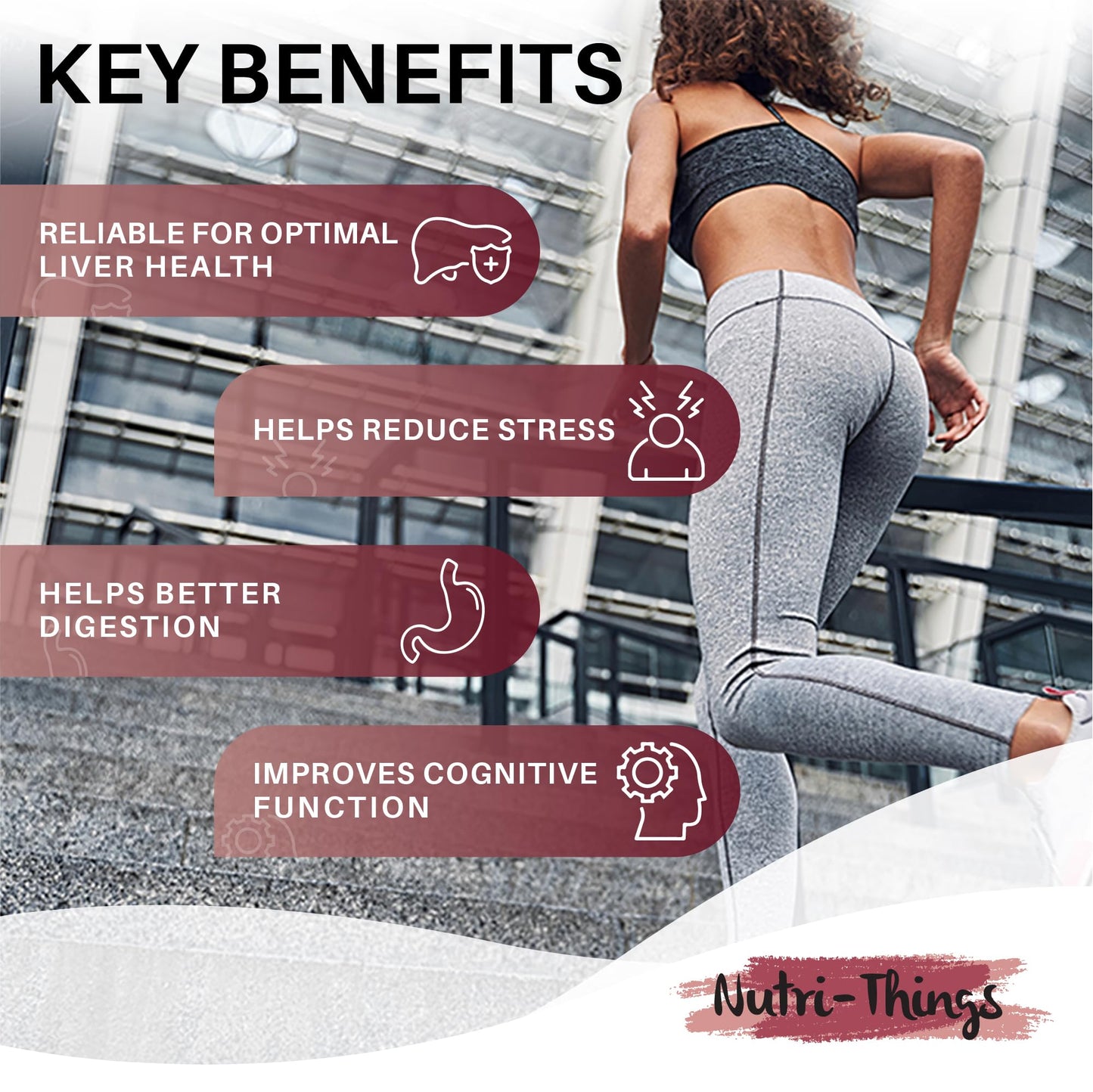 Nutri-things TUDCA Capsules - Liver Health Support Supplement - Naturally Occurring Bile Acid - Reduce Oxidative Stress & Inflammation - Improve Liver Function - Convenient Daily Supplement - 120 Capsules