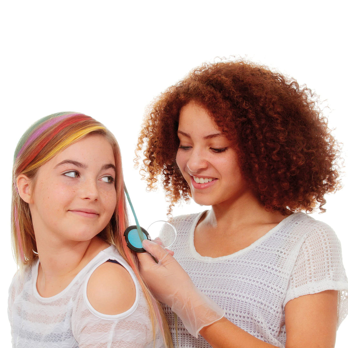FabLab Hairlights | Create FAB Temporary Hair Highlights! | Includes 6 Vibrant Colours of Hair Chalk for Kids | Girls Gifts for Ages 8+