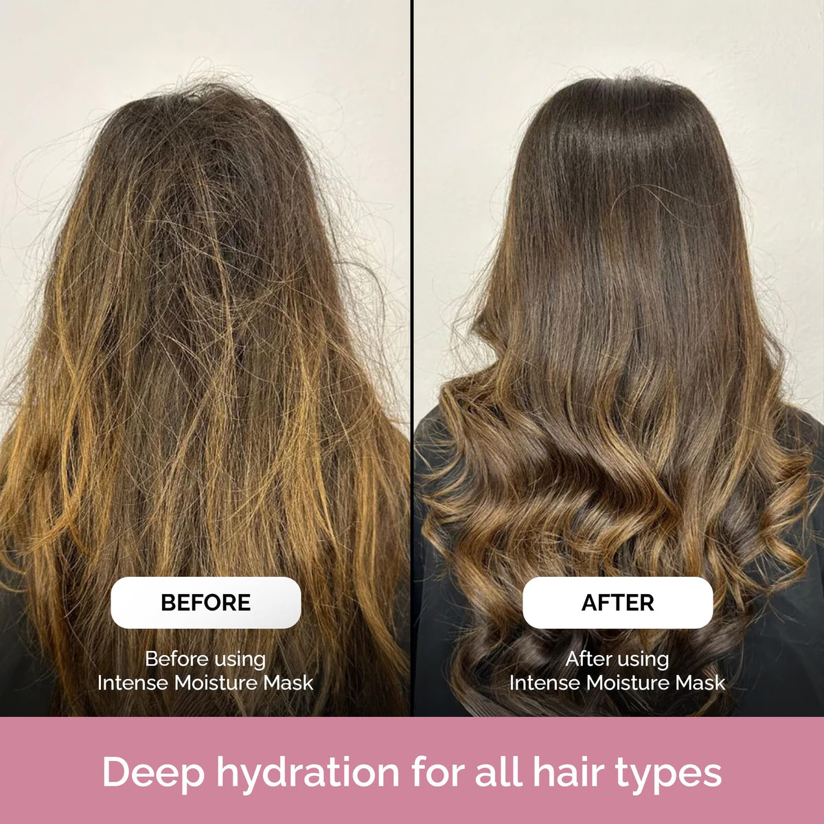 FUL Moisturising Hair Mask, Deep Conditioning Treatment, Dry Damaged Hair