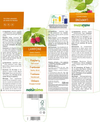 Naturalma Raspberry (Rubus idaeus) Alcohol-Free Bud Extract from Fresh Buds NATURALMA | Liquid Drops 120 ml | Food Supplement | Vegan