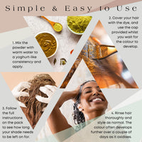 It's Pure Organic Herbal Hair Dye in Natural Brown 110g