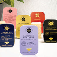 The Edinburgh Natural Skincare Company Ltd. Gardener's Eco-Refill Luxury Solid Hand Cream Bar – 100% Natural Moisturiser for Very Dry Hands | With Beeswax, Cocoa Butter & Coconut Oil | 50g | Packaging May Vary