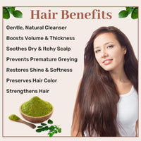 SAMYAM Natural Sidr/Jujube Powder - 500g Pack | Natural Hair and Body Cleanser, Herbal Soap