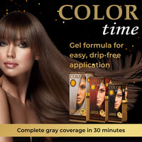 Color time COLOR TIME | Permanent Gel Hair Dye Intense Red Color 67 | Enriched with Royal Jelly and Vitamin C | Permanent Hair Color | Covers Gray Hair | 100 ML