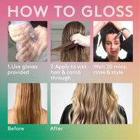 Josh Wood Colour Josh Wood Hair Gloss (Icy Blonde) - Semi-permanent gloss refreshes and conditions hair colour - Removes brassy tones - Lasts up to 6 washes - 100% Vegan - Cream (100ml)