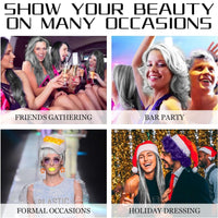 Siyinzu Polar Hair Dye Shampoo,Hair Dye Shampoo,Polar Instant Ha-ir D-yes Shamp-oo,H-air Colour Sham-Poo Care,3 In 1 Sha-mpoo for Grey Hai-r,Colour Sham-poo to Cover Grey H-air,Anti Gre-y Shamp-oo,Purple