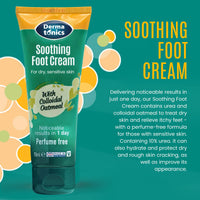 Dermatonics Soothing Foot Cream with Colloidal Oatmeal, 70ml