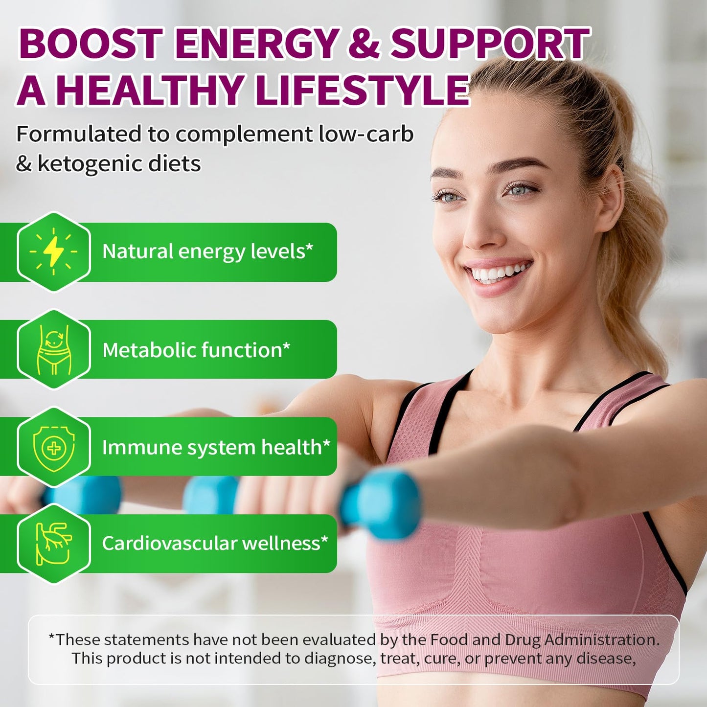 jollifish Berberine Liquid Drops, Berberine Supplement with High Strength Support Energy, Gut Health, Immune System & Metabolism Support, Health Supplement & Vitamins for Women & Men, Sugar Free, Non-GMO - 60ml