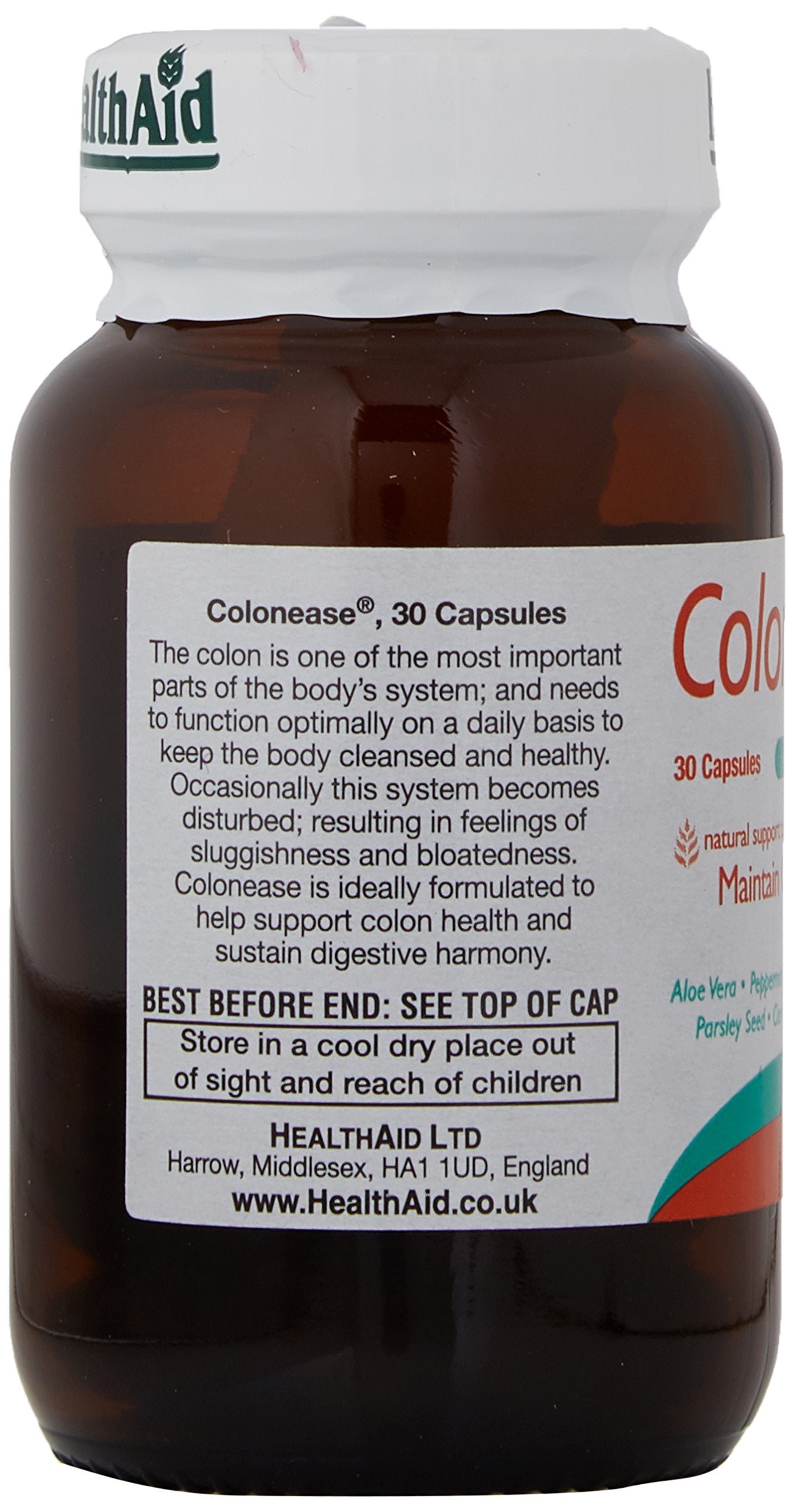 HealthAid Colonease - 30 Capsules