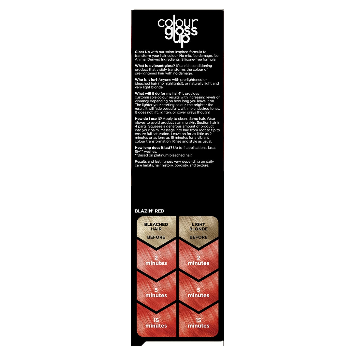 Clairol Colour Gloss Up Conditioner, Blazin Red, 130ml