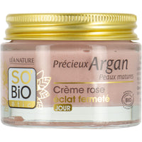 So'Bio Étic SO'BiO étic Précieux Argan Cosmos Organic Firming Radiance Rosy Day Cream, 50 ml