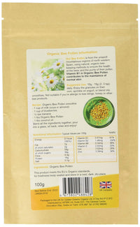 Golden Greens GOLDEN GREENS ORGANIC Organic Bee Pollen 100g (PACK OF 1)