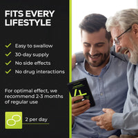 4 HIM LiverHealth Tablets – Choline 90mg & Artichoke 450mg for Liver Function – Selenium for Thyroid – 10-in-1 Complex with Zinc, D3, B6 & B2 – for Men – 60 Vegan Tablets – Lab Tested, GMP-Certified