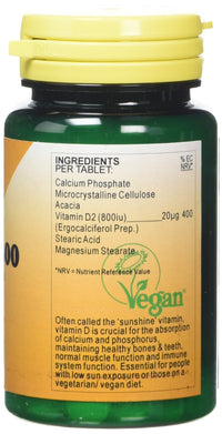 Health Plus Vitamin D 800iu Vitamin D Supplement - 90 Tablets