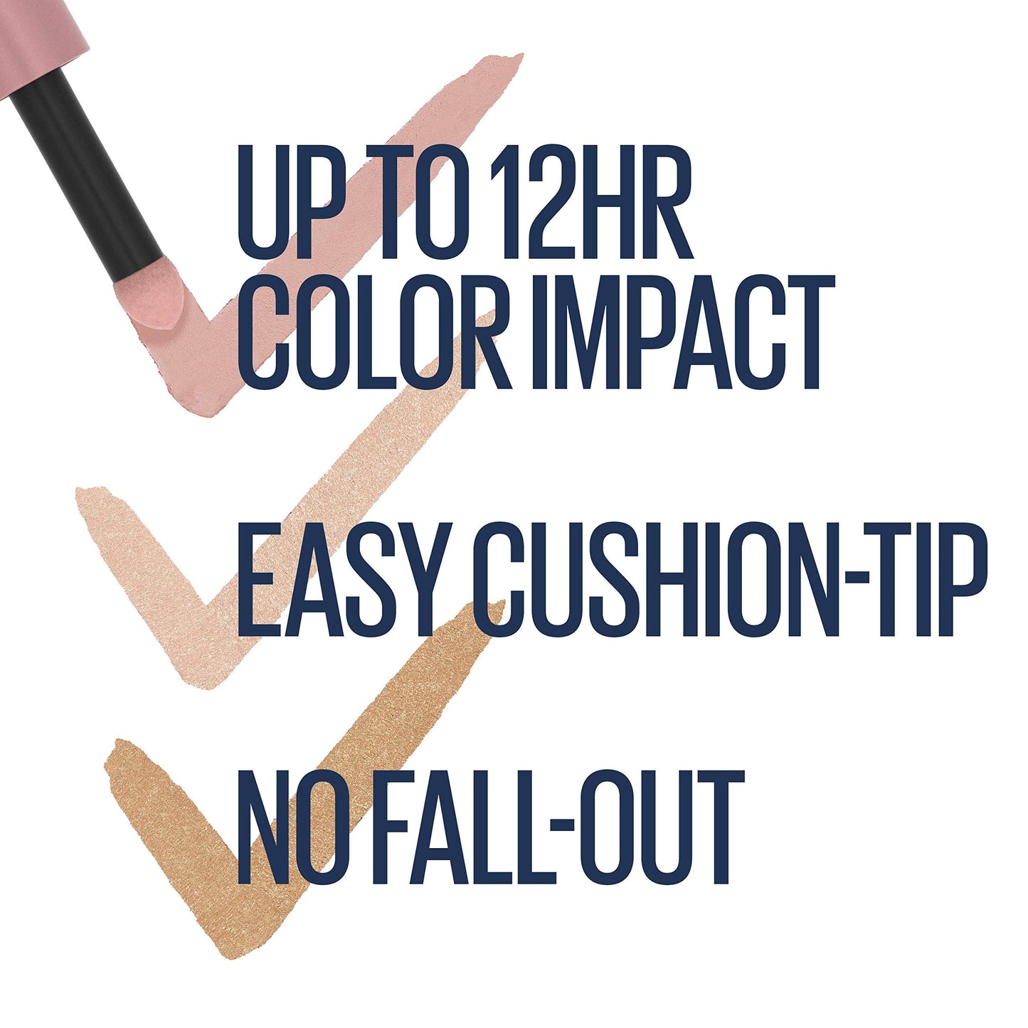 Maybelline New York Color Strike Eyeshadow Pen Makeup, Long Lasting Eyeshadow Colors, Crease Resistant, No Fall Out, Fade Resistant 55 Flare