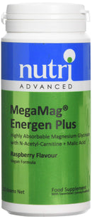 Nutri Advanced - MegaMag Energen Plus Magnesium Powder Raspberry -30 Servings