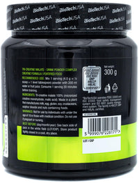 BioTechUSA Tri Creatine Malate | 4500mg Triple Creatine Compound | Gluten free | for Enhanced Physical Performance in High-Intensity Workouts, 300g