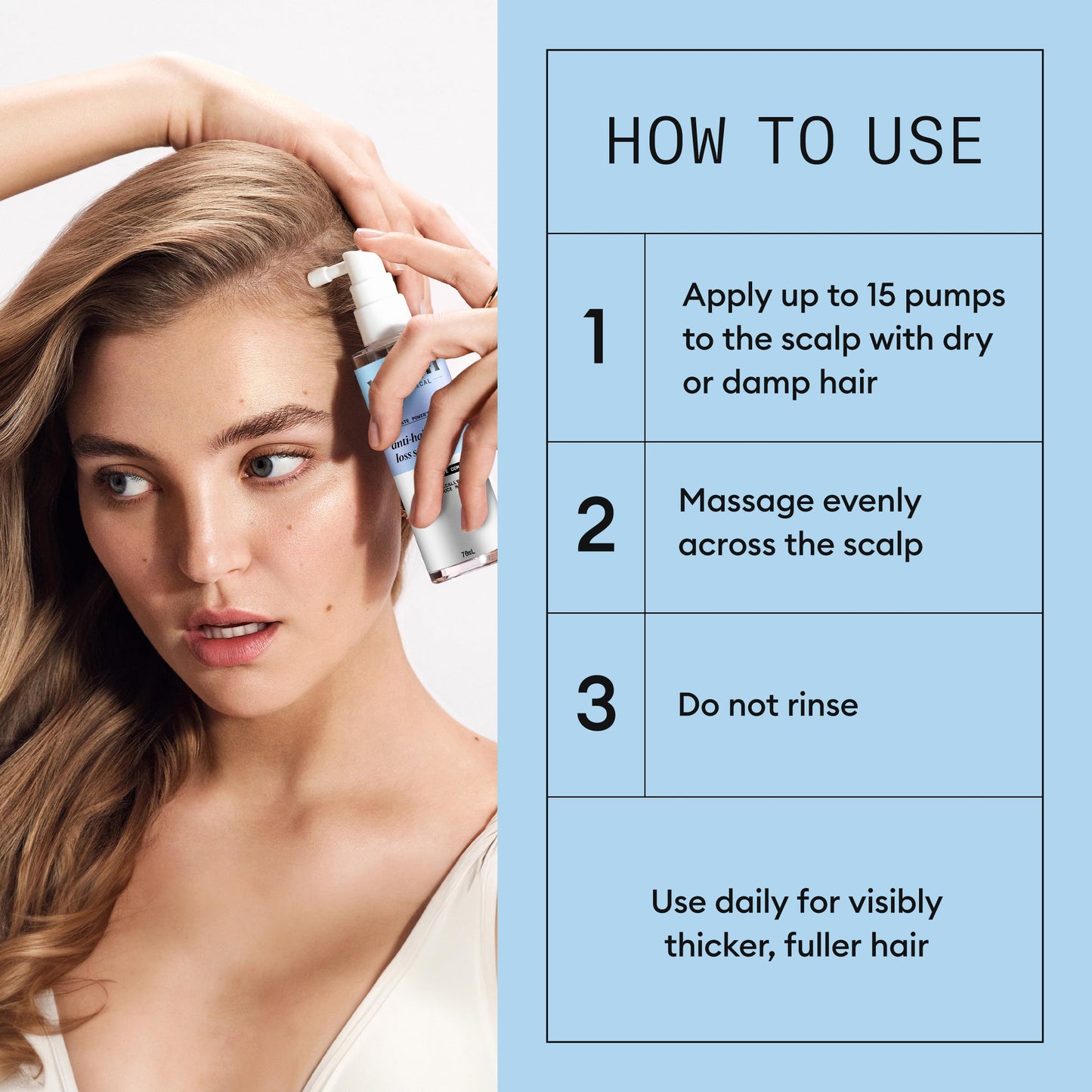 NIOXIN Nioxin Professional Anti-Hair Loss Leave-On Scalp Treatment - Hair Growth Serum for Thinning Hair with Caffeine & Niacinamide (70ml)