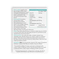 FutureYou Omega 3 by Prime Fifty - Brain Health Supplement for The Over 50s - 28 Day Supply