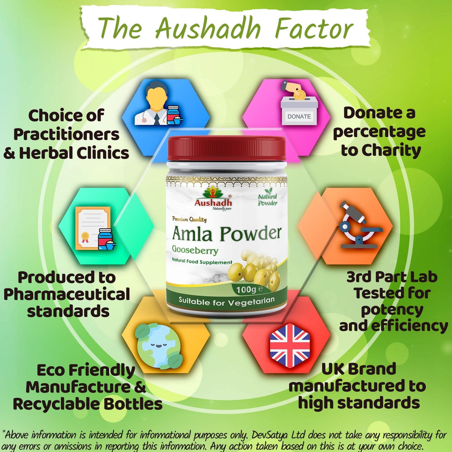 Aushadh Amla Fruit (Gooseberry) Powder