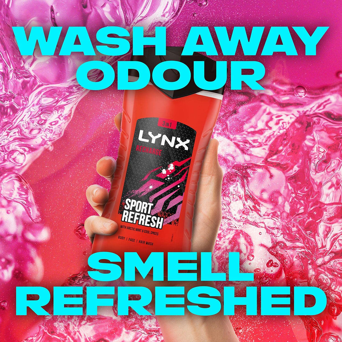 Lynx Shower Gel Recharge, 225ml