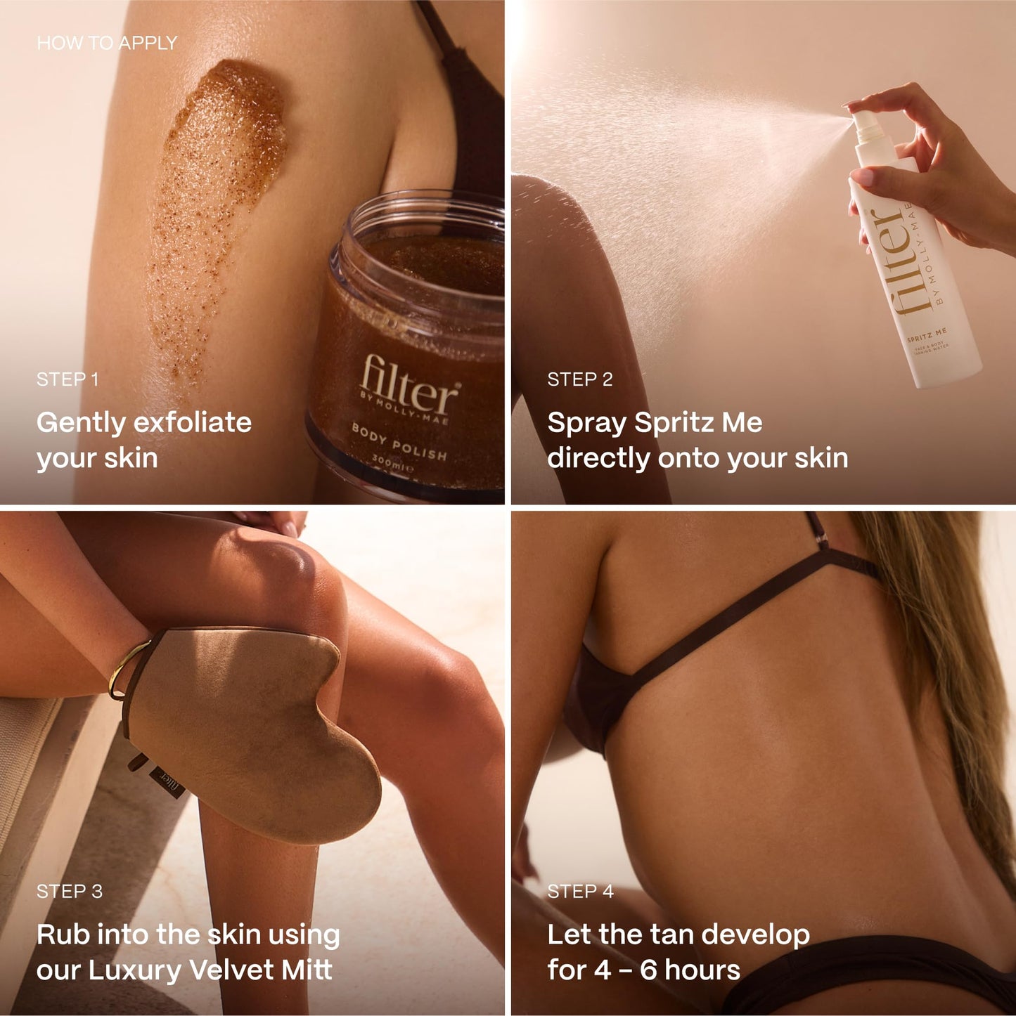 FILTER BY MOLLY-MAE Filter by Molly-Mae Spritz Me Tanning Water 200ml