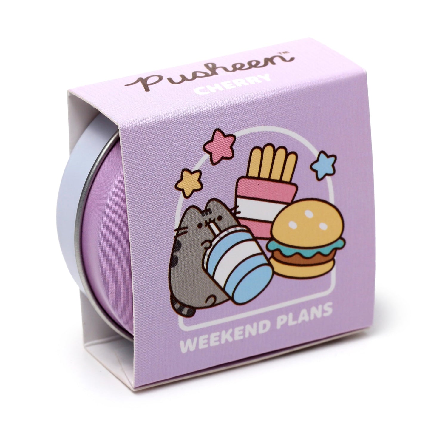 Puckator Pusheen Cat 2024 Lip Balm in a Tin - Lip Care Stick Balms Chapstick Holiday Essentials For Women Family - Lipbalm Moisturiser Exfoliator Cream - Pretty Cute Lip Blam Bam