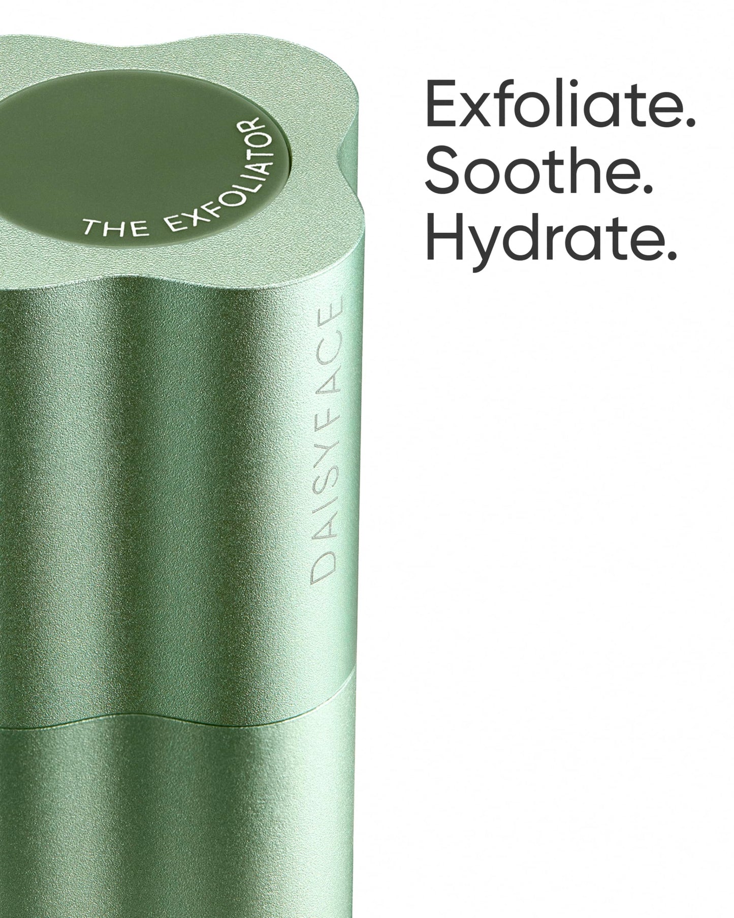 DAISYFACE Brightening Face Exfoliator 30ml – Gentle Exfoliation with Daisy Stem Cells, Bamboo Powder & AHAs – For Smooth, Radiant Skin