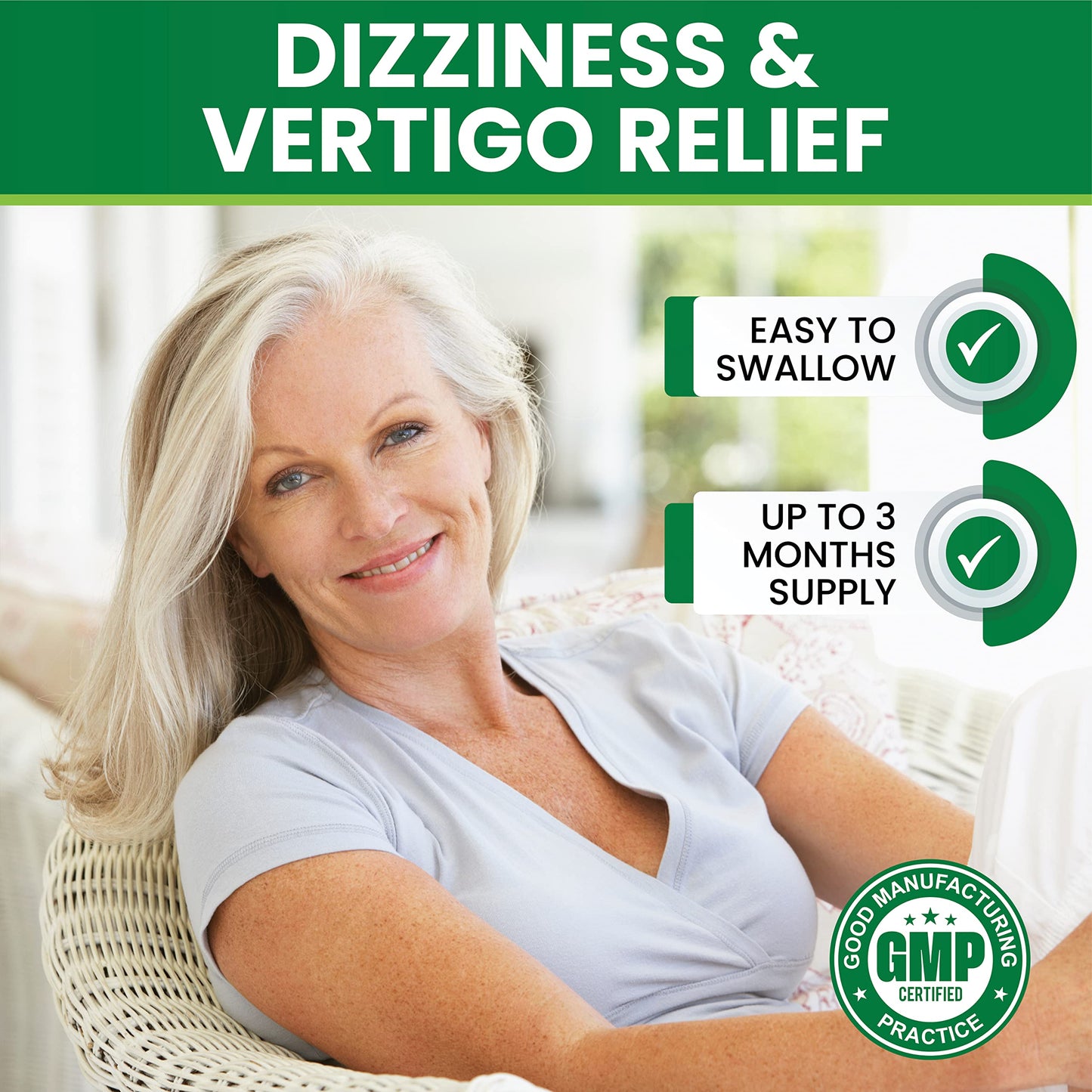 Supplements Wise Ginkgo Biloba Capsules 90 x 2000mg - Dizziness and Vertigo Treatment - Focus Tablets, Concentration Pills for Brain, Memory - Blood Circulation -Ginkgo Biloba Herbal Supplements with Vitamin B Complex