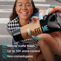 Maybelline Fit Me Matte + Poreless Foundation 30ml - 250 Sun Beige