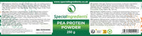 SPECIAL INGREDIENTS Pea Protein Powder 250g Premium Quality Vegan, Non-GMO, Gluten Free