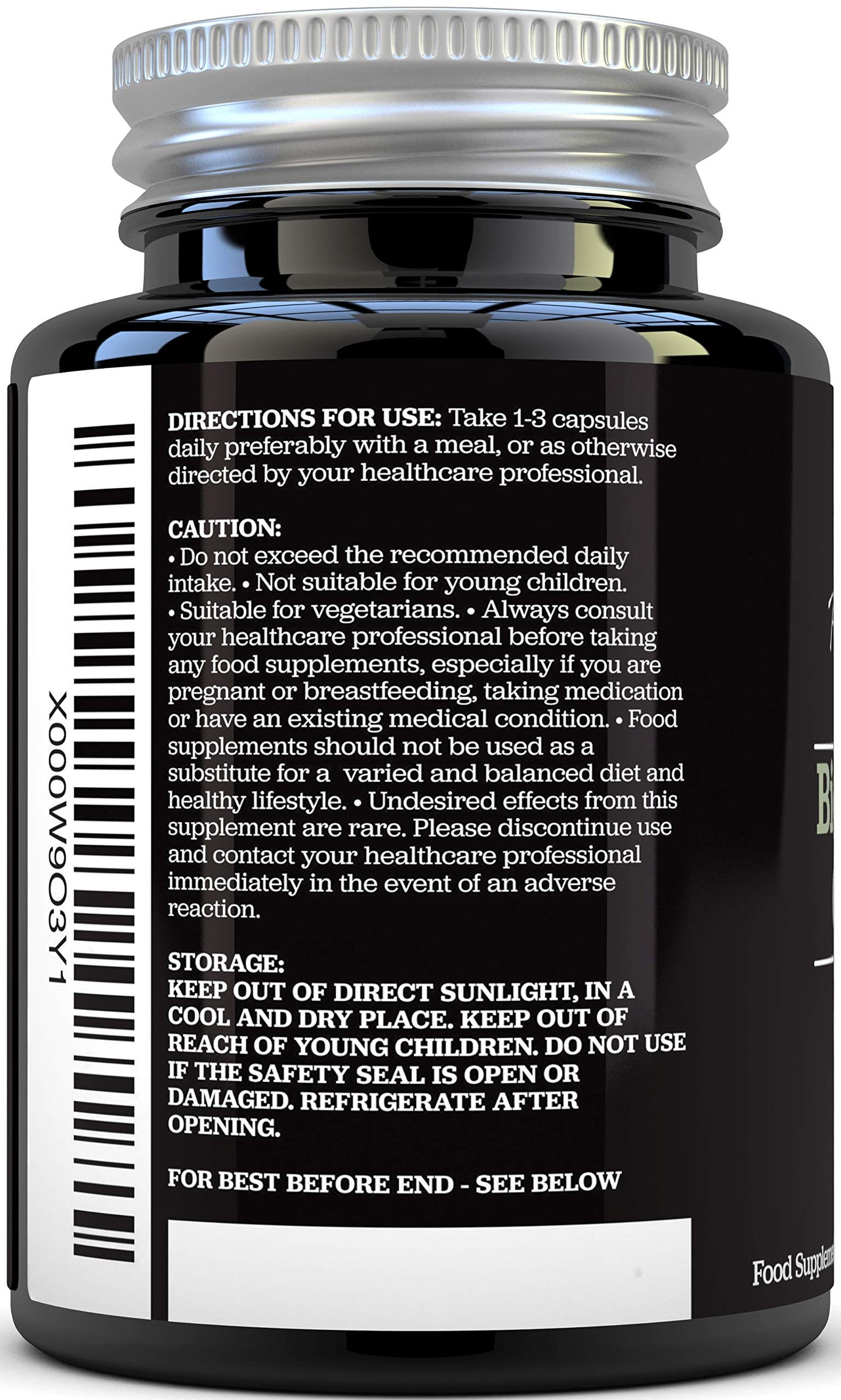 Bio Cultures Probiotics 60 Billion CFU - 60 Capsules - 2 Month Supply - 5 Active Vegetarian Strains with Lactobacillus Acidophilus & Bifidobacterium - Gut Supplements for Women & Men - Nu U Nutrition