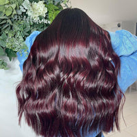 Crazy Color Vibrant Aubergine Semi-Permanent Hair Dye. Highly Pigmented Wine Purple Conditioning & Oil Nourishing Vegan Formula | No Bleach or Ammonia | 100ml