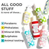 Spots & Stripes - Skin Goals Gentle Cleansing Lotion for Boys, the Perfect Starter Face Wash for Teen and Young Skin, with Virgin Coconut, Kukui and Chamomile, Super-Gentle, Combats Blemishes (150ml)