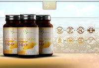 HN Lions Mane | 90 Lions Mane Capsules 1000mg per Serving - High Strength Lions Mane Supplement Mushroom Complex | Lion's Mane Mushroom Supplement | Non-GMO, Gluten & Allergen Free | Made in the UK