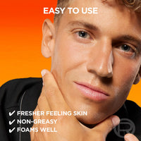 L’Oréal Paris men expert L’Oréal Paris Men Expert Wake-up Effect Face Wash 100ml, Hydra Energetic Face Wash With Vitamin C*, for Dull and Tired-Looking Skin, Cleanses Pores and Energises Skin