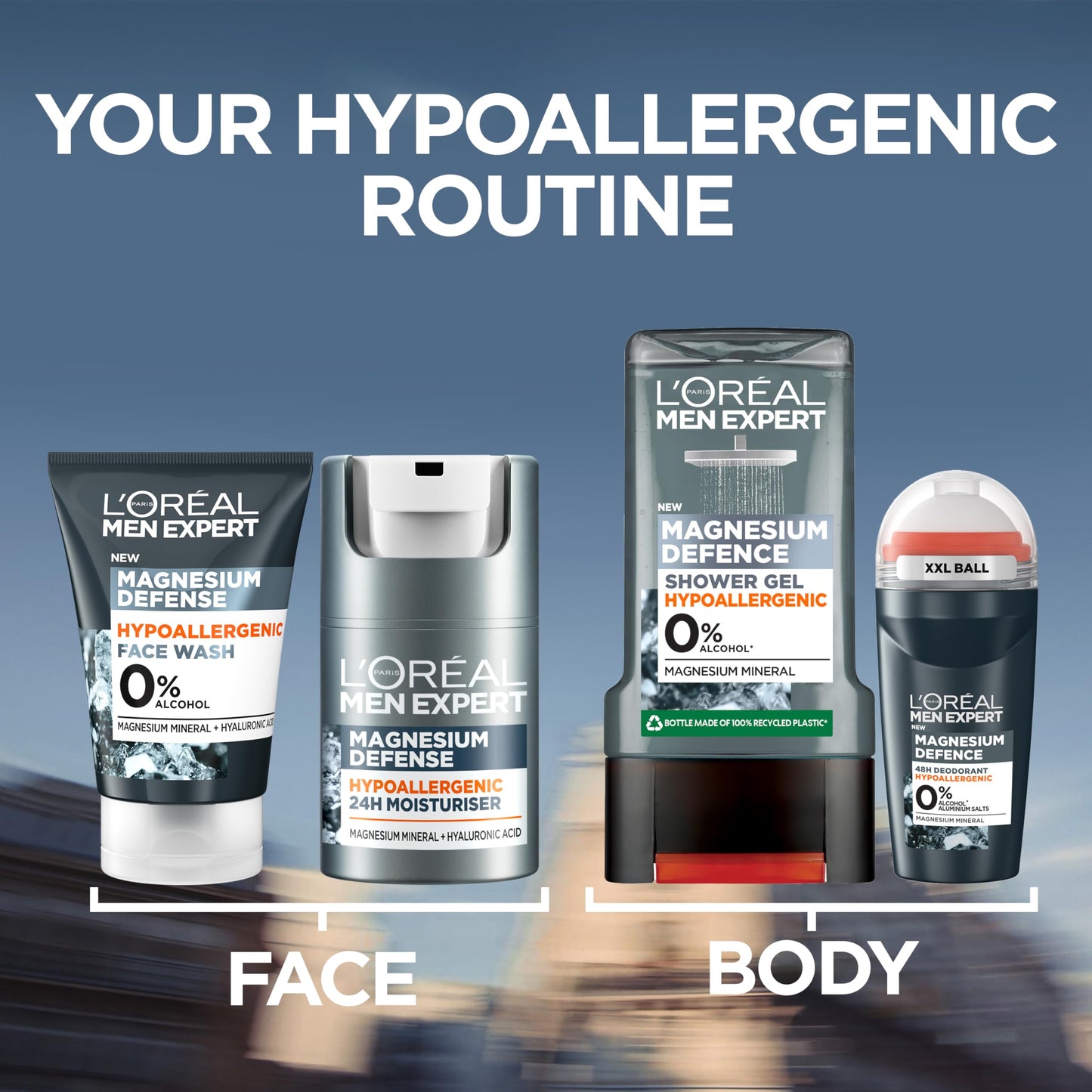 L’Oréal Paris men expert L'Oréal Paris Men Expert Moisturiser Sensitive Skin Magnesium 50ml