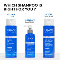 Uriage DS Hair Soft Shampoo with Edelweiss - Deeply Purifies & Soothes - Leaves Hair Soft & Shiny - Fresh & Floral Scent - Everyday wash - Suitable for Sensitive & Irritated Scalps - Soap-free - 200ml