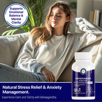 Keka Naturals Ashwagandha KSM-66-5200mg - 10% Withanolides - Enhanced Absorption and High Strength - All Natural, Non-GMO - 60 Vegan Capsules