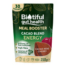 Biotiful Gut Health, Meal Booster, Cacao Blend Energy, Probiotics, Prebiotic Fibre, Source of Vitamins D3 B5 B12, Powder, 30 Servings