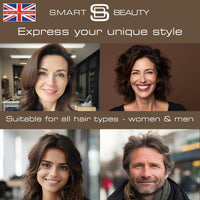 Espresso Dark Brown Hair Dye Permanent with Plex Hair Care, 100% Grey Hair Coverage Hair dye kit, Warm Brown Permanent Hair Colour for women and men, Cruelty-Free, Vegan Hair Dye by Smart Beauty